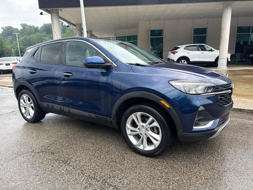 Sapphire Metallic 2023 Buick Encore GX Preferred