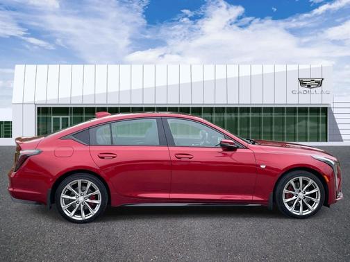 Radiant Red 2025 Cadillac CT5 Sport AWD