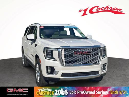 White Frost Tri-Coat 2023 GMC Yukon XL Denali