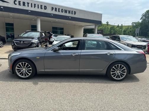 Satin Steel Metallic 2018 Cadillac CT6 3.6L Luxury
