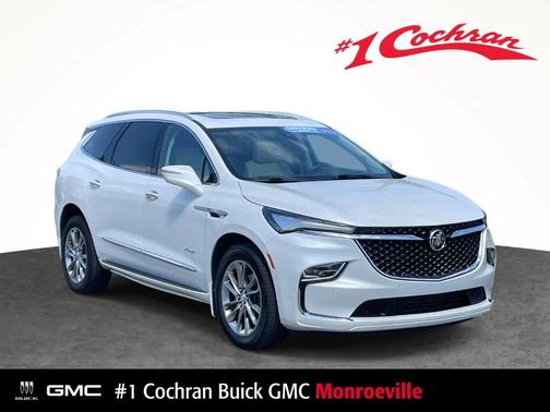 White Frost Tri-Coat 2024 Buick Enclave Avenir