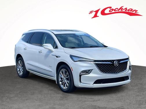 White Frost Tri-Coat 2024 Buick Enclave Avenir