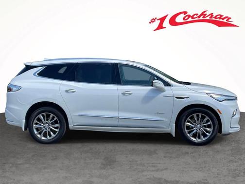 White Frost Tri-Coat 2024 Buick Enclave Avenir