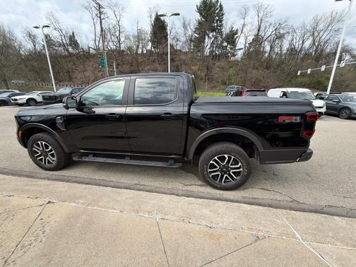 Shadow Black 2024 Ford Ranger Lariat