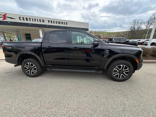 Shadow Black 2024 Ford Ranger Lariat