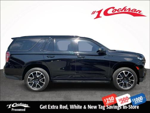 Black 2023 Chevrolet Tahoe RST