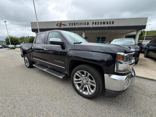 Black 2016 Chevrolet Silverado 1500 LTZ
