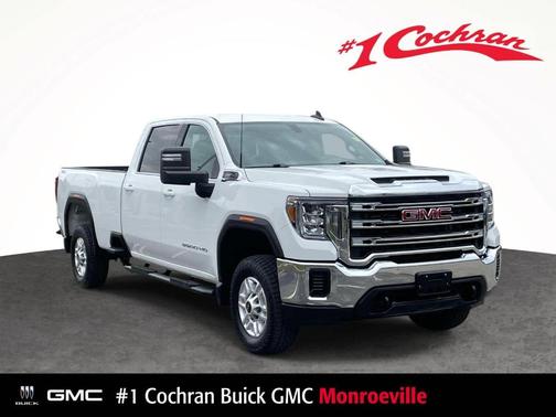 Summit White 2022 GMC Sierra 2500 SLE