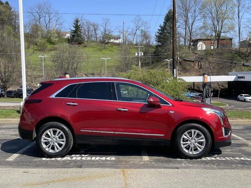 Radiant Red 2024 Cadillac XT5 Luxury