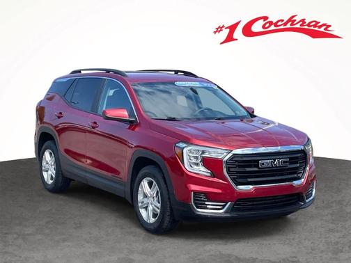 Volcanic Red 2023 GMC Terrain SLE