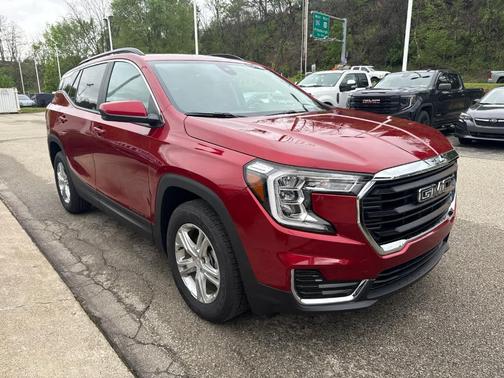 Volcanic Red 2023 GMC Terrain SLE