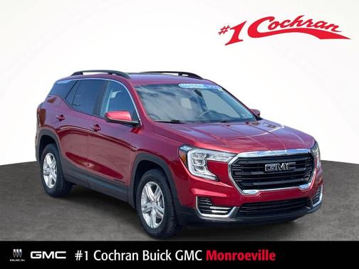 Volcanic Red 2023 GMC Terrain SLE