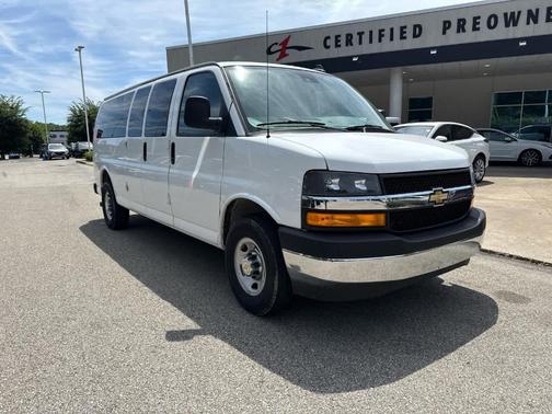 Summit White 2024 Chevrolet Express 3500 LT