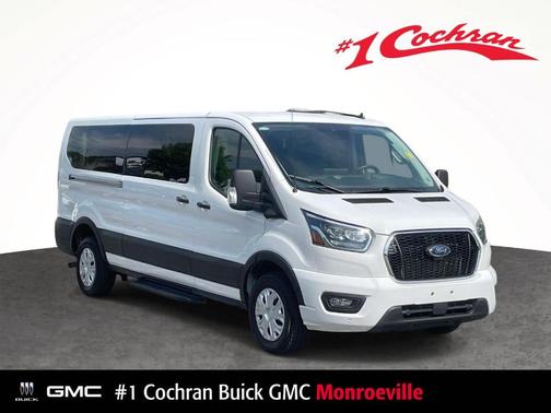 Oxford White 2023 Ford Transit-350 XLT