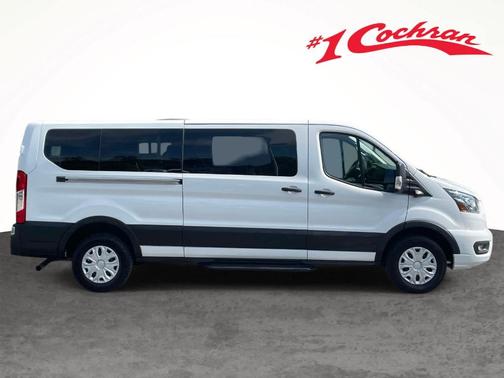 Oxford White 2023 Ford Transit-350 XLT