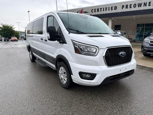 Oxford White 2023 Ford Transit-350 XLT