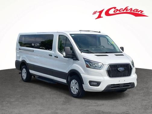 Oxford White 2023 Ford Transit-350 XLT