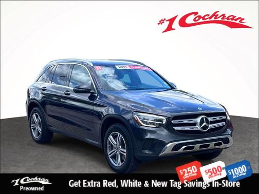 Graphite Gray Metallic 2021 Mercedes-Benz GLC 300 Base 4MATIC