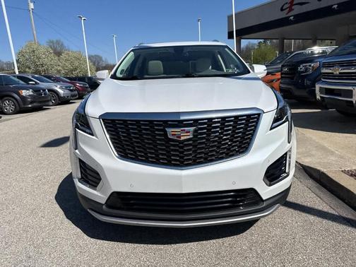 Crystal White Tri-Coat 2023 Cadillac XT5 Premium Luxury