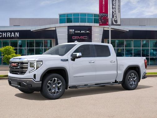 White 2026 GMC Sierra 1500 SLT