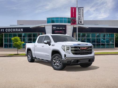 White 2026 GMC Sierra 1500 SLT