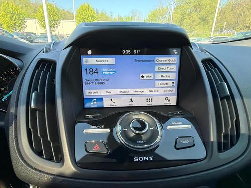 White Gold 2017 Ford Escape Titanium