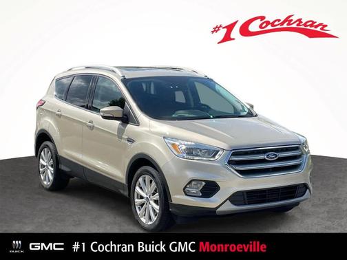 White Gold 2017 Ford Escape Titanium