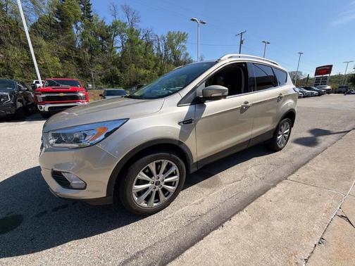 White Gold 2017 Ford Escape Titanium