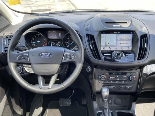 White Gold 2017 Ford Escape Titanium