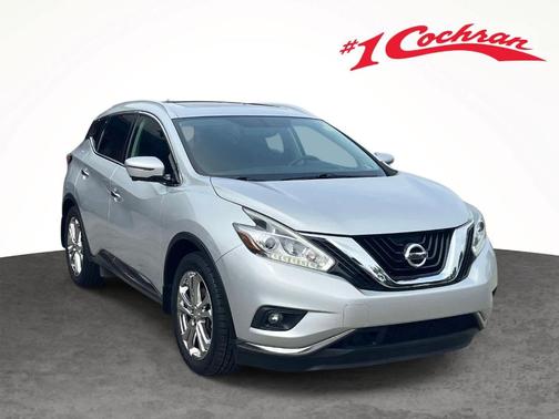 Brilliant Silver Metallic 2017 Nissan Murano Platinum