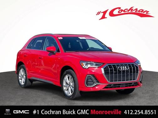 Progressive Red 2025 Audi Q3 45 S line Premium
