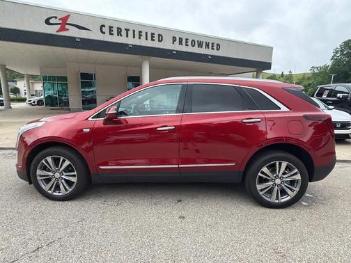 Radiant Red 2024 Cadillac XT5 Premium Luxury