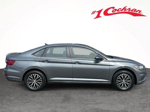 Platinum Gray Metallic 2021 Volkswagen Jetta 1.4T SE