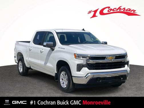 Summit White 2026 Chevrolet Silverado 1500 LT