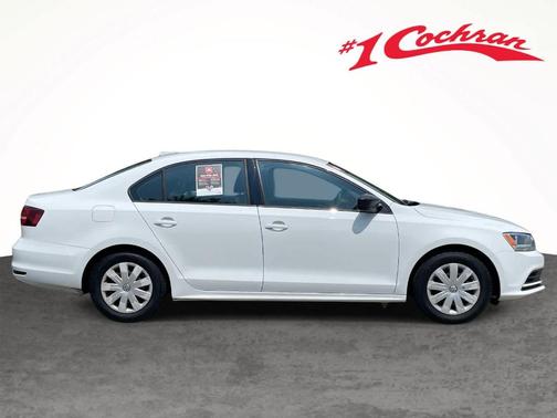 Pure White 2016 Volkswagen Jetta 1.4T S