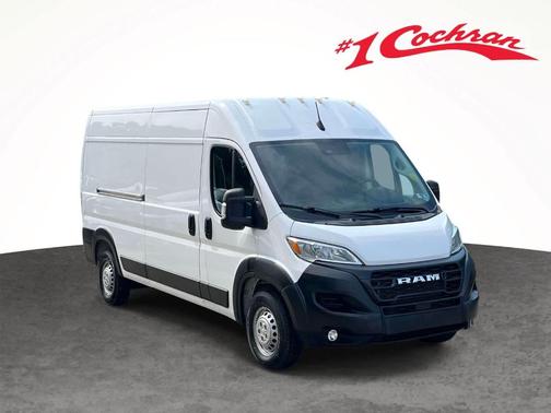 Bright White Clearcoat 2024 RAM ProMaster 2500 High Roof