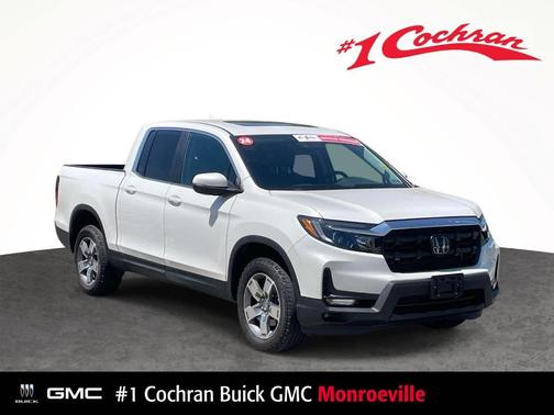 Platinum White Pearl 2024 Honda Ridgeline RTL