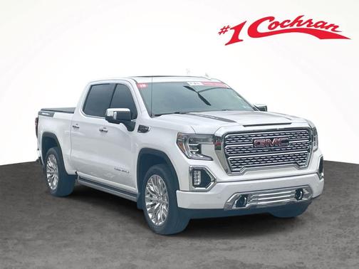 White Frost Tri-Coat 2019 GMC Sierra 1500 Denali