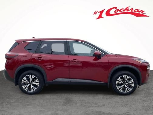 Scarlet Ember 2023 Nissan Rogue SV