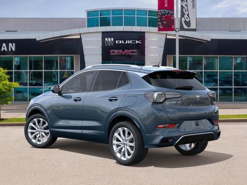 Blue 2026 Buick Encore GX Avenir