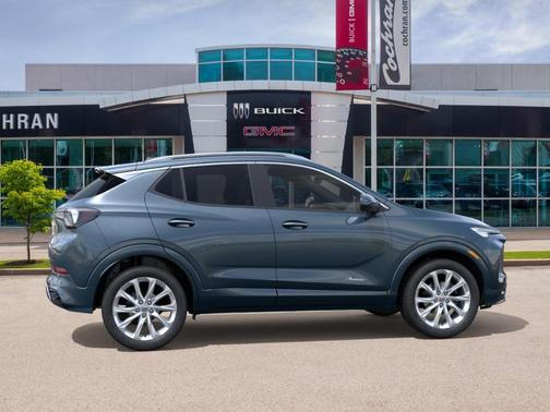 Blue 2026 Buick Encore GX Avenir