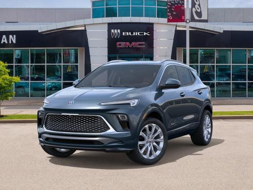 Blue 2026 Buick Encore GX Avenir