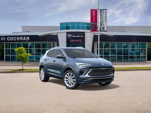 Blue 2026 Buick Encore GX Avenir
