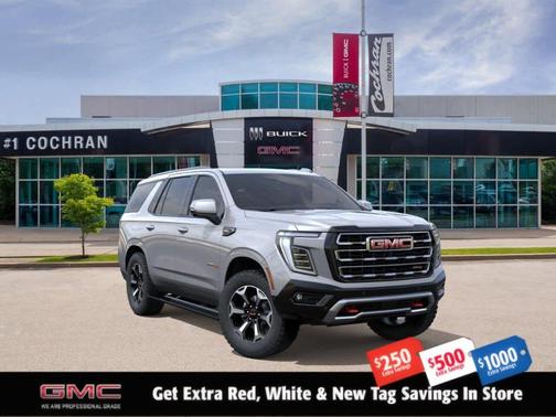 Gray 2026 GMC Yukon AT4