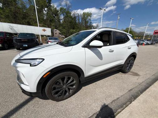 Summit White 2024 Buick Encore GX Sport Touring