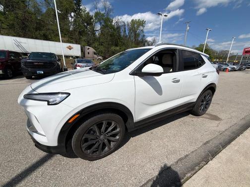 Summit White 2024 Buick Encore GX Sport Touring
