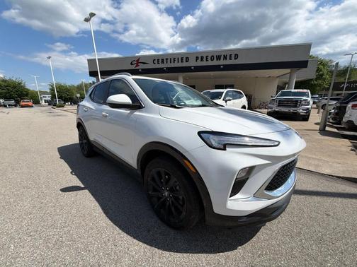 Summit White 2024 Buick Encore GX Sport Touring