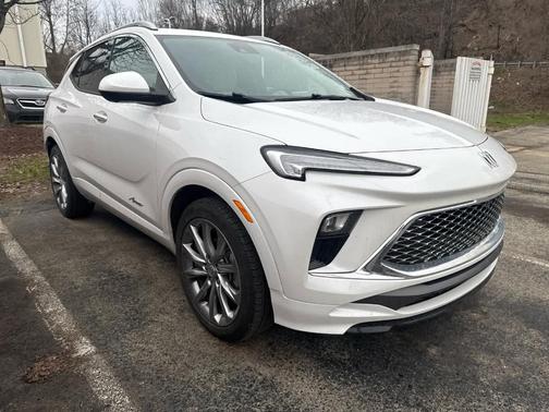 White Frost Tri-Coat 2024 Buick Encore GX Avenir