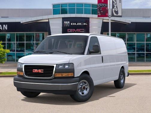 White 2026 GMC Savana 3500 Work Van
