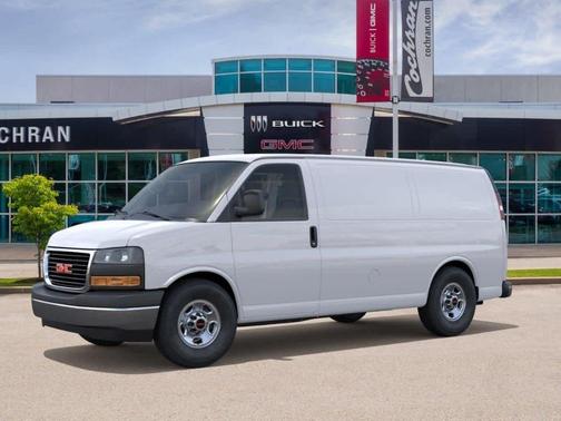 White 2026 GMC Savana 3500 Work Van